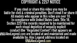 pony tailed brittany shae got face fucked sooo hard by big cock