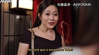 knocked up my big tits asian milf mother-in-law on family trip!