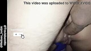 Skinny beauty's orgasmic anal throbs intensely