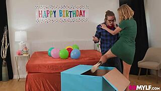 stepmommy's slick pussy is your gift unwrap it