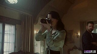 Octavia Red Rides Lucidflix's Muscular Cock Doggy to Missionary