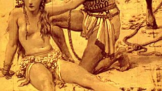 Vintage Antique Retro Erotic Bent Over Doggystyle Illustrations Collection