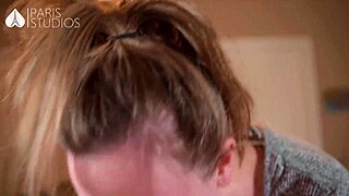 tinder date shelby paris blows his mind with epic bj!