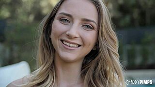 Petite Macy Meadows Fucked Romantic Cum Facial Finish