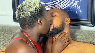 stepmom sneaks black cock swallow before getting caught?