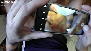 Perfect Body Milf in Pantyhose Swallows POV Cum Gulp