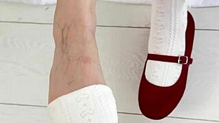 daddy's petite college girl spanked in uniform cosplay