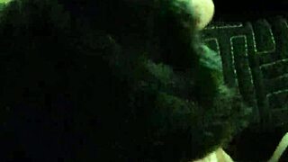 pregnant milf kitty contrasts sweet look with giant dildo creampie fuck