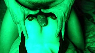 Huge Cock Oiled Fuck Doll Titty Fucks Moans Orgasm POV