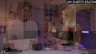 japanese big tits meguri and friend hibiki ride young cock hard