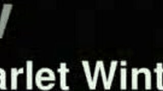 Blonde Thick Teacher Stuffs Black Inflatable Dildo JOI