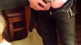 sucking this cock while chatting naughty on phone to mummy feels dirty