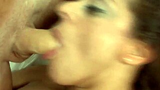 Brunette Latina Mommy Deepthroats Daddy in First Rough Sex Vid