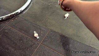 Girlfriend's Tight Ass Takes Monster Cock Doggy Anal