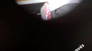 public anime hentai traps young couple outdoors