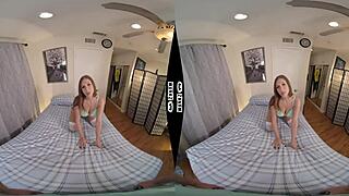 skylar snow rides cock pov in shaved pussy and ass closeup