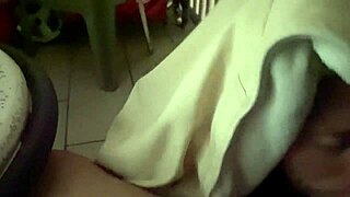 Balcony Blowjob Tempts Fate with Public Oral Thrill