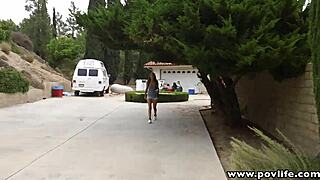 Ever wonder how California teen takes hardcore pov pounding?