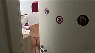 Stepdaughter Tarado Spies on My Huge Cock Action!