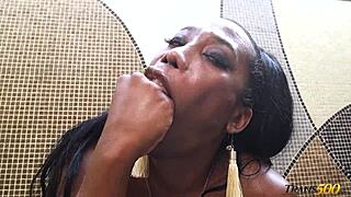 jackeline's shemale ass hammered by monster cock hardcore cum fill