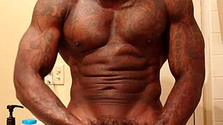 bbc worship: hallelujah johnson begs muscular monster home
