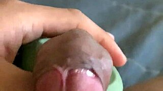 i rub my wet pussy moaning hard with sex toy till i cum