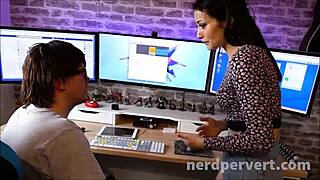 valentina bianco rides cowgirl on sofa pov fuck