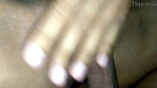 i rub my cock on her clit until she squirts all over tight wet pussy