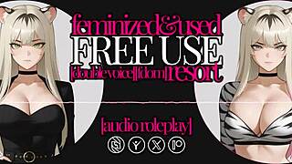 FFM Femdom Strapon Mistress Milfs Fuck Sissy in Meadows Roleplay