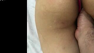 Real couple hotel fuck milf rides cock to creampie