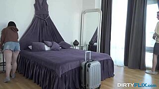 nerdy sara rich screams loud while getting fucked hard