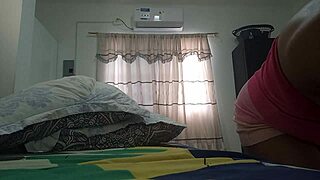 Hey neighbor, wanna drain my milk on your black cock?