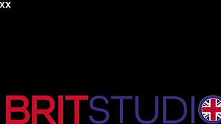 British Nurse Oils Patient's Cock For Deep Handjob Cumshot