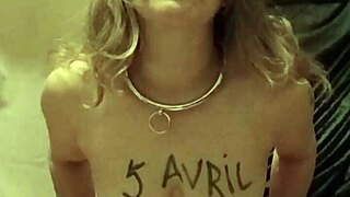 homemade euro slave slut humiliated for sybarite birthday