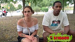 Tight Argentine Redhead Ammy Discovers Big Black Cock Secrets