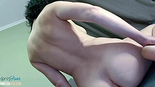 neighbor watched slut wife masturbate then fucked her hard?