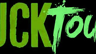 Tall Tourist's Big Cock Face-Fucks Submissive Latina Slut Rough and Deep