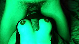 Huge Cock Oiled Fuck Doll Titty Fucks Moans Orgasm POV