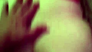 Hot mom masturbates till stepson joins for pussy pounding creampie angles