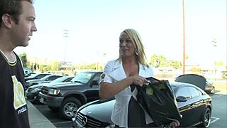 Red Lingerie Ignites Her Shaved Pussy Masturbation Hunger