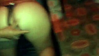 mexican puta gets groped and sucks cock at gloryhole