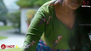 Swarnamalaya shakes her massive indian tits everywhere