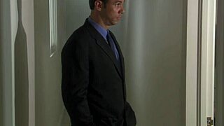 monica sweetheart slams colleagues MONSTER COCK on boardroom desk