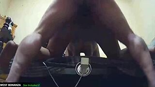 Homemade latina milf takes hard dirty anal creampie deep in her tight ass