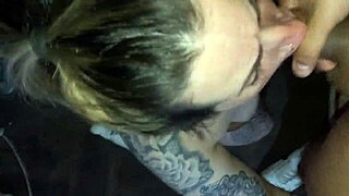 I suck hot black piba then cum all over her