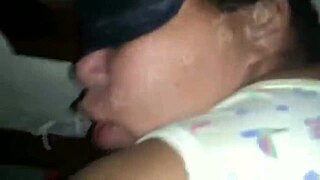 ripping clothes off bbw latina for anal cum in mouth