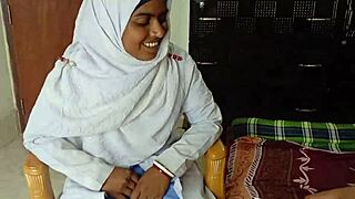 Bangladeshi Student With Big Natural Tits Fucks Teacher Doggystyle In Bedroom