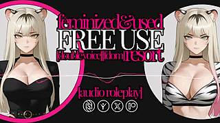 FFM Femdom Strapon Mistress Milfs Fuck Sissy in Meadows Roleplay