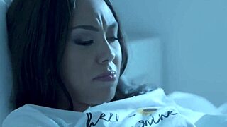 step dad caught masturbating loses control fucking stepdaughter cowgirl sideways