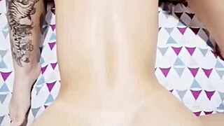 Two latina milfs team up for steamy threesome action